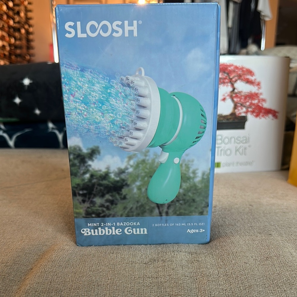 Mint Bubble Gun for Kids